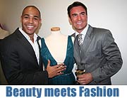 Schönheits-Treffen - Beauty meets Fashion. "Plastische Chirurgie in der Orlandopassage" eröffnete am 14.11. - mit Mode von "Tulpen" Design (Foto: Martin Schmitz)